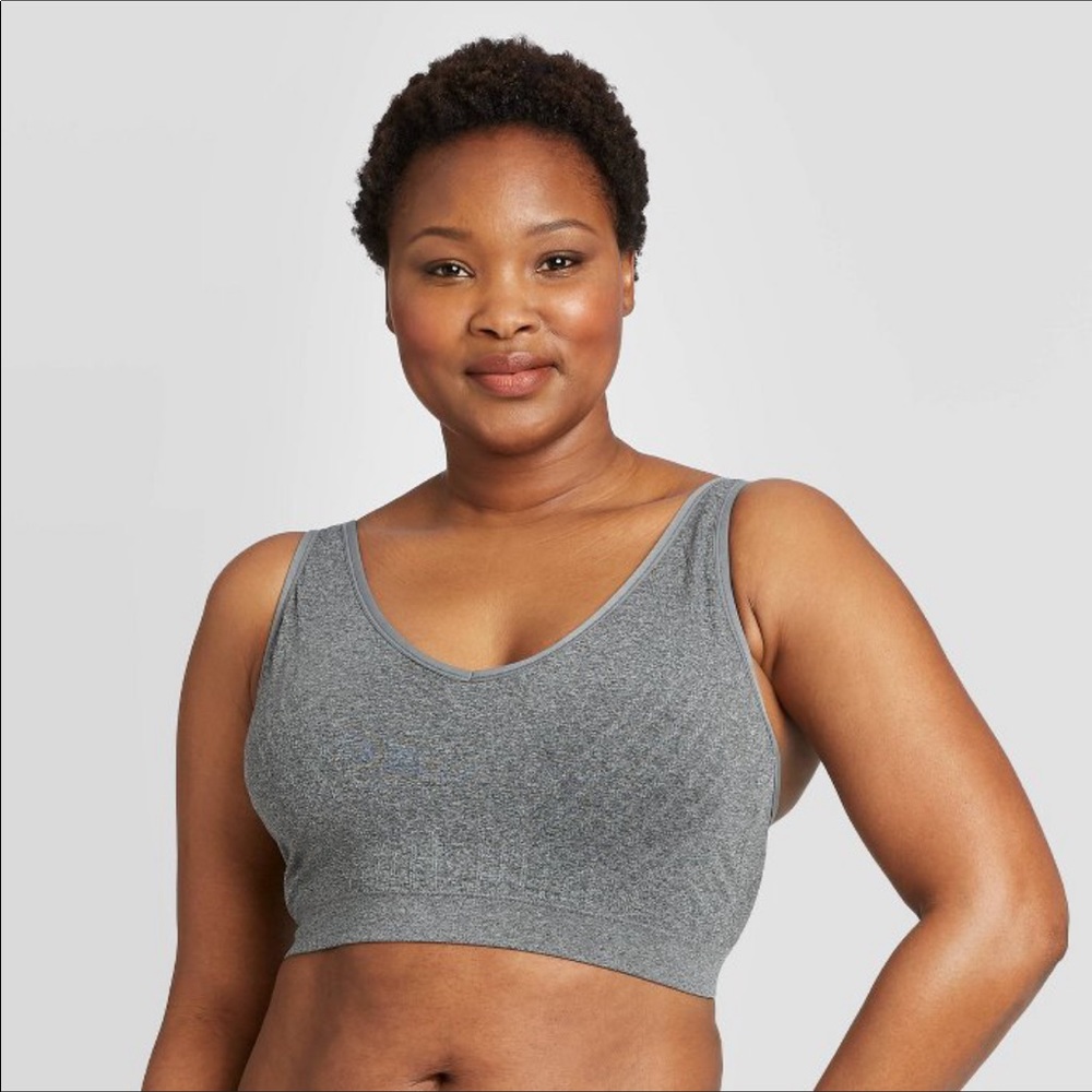 Auden Bralette 4x Charcoal Plus Size Target 46DD